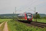 DB Regio 642 170/670 auf Leerfahrt in Richtung Göttingen (Burgstemmen, 23.05.17).