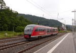 DB 642 201 am 12.06.2018 auf Rangierfahrt in Marburg (Lahn).