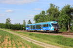 642 705  Bahnland Bayern  als RE Crailsheim-Heilbronn am 27.05.2020 bei Öhringen-Cappel. 