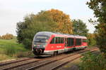 642 173 als RE Hessental-Heilbronn am 22.10.2020 zwischen Neuenstein und Öhringen.