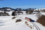 642 082-1 als RB 5479 (Kempten(Allgäu)Hbf-Pfronten-Steinach) bei Maria Rain 14.2.21