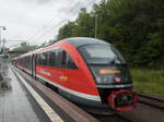 VT 642 206 mit einem weiteren Desiro als RB 84 nach Miltenberg in Seckach, 08.06.2021.