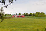 642 233/733  Bayrischer Odenwald  als RB83 Hessental-Öhringen am 15.05.2021 bei Waldenburg.