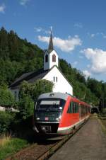 642 098 mit RB 32776 in Oberstaufen (15.07.2007)