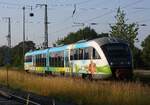 DB 642 041 | Anklam / Halt im Gleisbogen kurz vor Pkb | Juli 2022