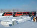 hohes Verkehrsaufkommen im Wintersportort Altenberg(Erzgeb) 22.01.2006