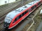 642 140 aus der Vogelperspektive am BW Leipzig Hbf Sd, 13.02.08