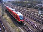 642 023 als RB29282 Ldenscheid - Dortmund; Ausfahrt Hagen Hbf (Mrz 08-30)