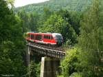 Am 31.05.08 sollte 52 8154-8 aus Leipzig die Fichtelbergbahn besuchen.