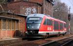 642 570 durchfhrt am 04.04.09 Leipzig-Leutzsch.