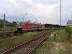 Desiro 642 041-8 / 642 541-7 mit Zug RB 17724 Zittau- Dresden Hbf in Zittau am 12-7-2007.