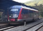 Desiro aus Bingen(Rhein)HBF nach Kaiserslautern in Bad Mnster am Stein.