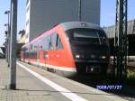 642 079 und 579 in Augsburg Hbf auf Gleis101 als RB nach Aichach.