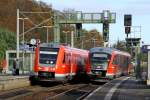 612 132/632 und 642 138/638 treffen sich am 5.11.2009 in Dresden-Klotzsche.