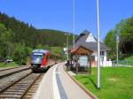 DB 642 523 als RB 29885 aus Rottenbach, in Katzhtte; 22.05.2010