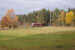 Ein unbekannter 642 als RB 35644 Hilpoltstein-Roth am 03.11.2010 bei Stephansmhle.