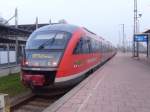 642 224/724 und 642 230/730 standen am 05.11.2011 zur Abfahrt nach Rathenow in Stendal bereit.