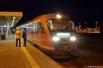 642 174/674 und eine weitere 642er als RB13 (RB 17966) von Rathenow nach Stendal in Rathenow.