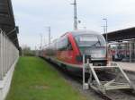 Am 29.04.2012 stand 642 166/666 mit 642 171/671 zur Abfahrt nach Rathenow bereit.