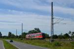 642 632-3 als RB Grimma - Leipzig HBF kurz vor Borsdorf 08.07.2012