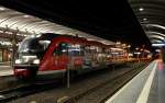 642 102 Steinalben steht als RB Kaiserslautern - Bingen am 30.12.2012 in Kaiserslautern