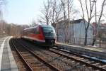 642 059/559 der Erzgebirgsbahn als RB 23875 am Hp Zwickau Schedewitz, weiter gehts nach Johanngeorgenstadt.