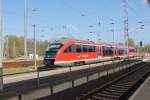 642 548 als RE 8 (RE 13126) von Tessin nach Wismar in Wismar am 01.05.2013