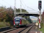 642 520 erreicht aus Richtung Nordhausen den Haltepunkt Werther 19.10.2013