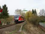 DB Regio Hessen 642 021 am 07.04.15 bei Kilianstädten