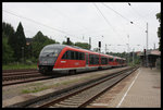 642135 als RB nach Leipzig hier am 25.5.2016 im Bahnhof Döbeln.