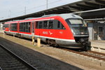 Am Nachmittag des 16.09.2016 stand 642 078 als RB12(RB 13239)von Rostock Hbf nach Graal-Müritz im Rostocker Hbf.16.09.2016