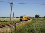 Der 642 036 als Os nach Komárno am 30.06.2019 unterwegs bei Pavel.