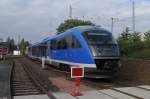 Der neue ETCS Prfwagen der Baureihe 642 von Siemens war auch auf dem Bahnfest in Berlin Lichtenberg vertreten.