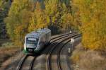 VBG 74263 nach Regensburg Hbf bei Oberteich, 26.10.2013