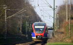 Ein Nachschuss von der Euregiobahn (RB20) kommt aus Langerwehe nach Herzogenrath und hält in Kohlscheid und fährt in Richtung Herzogenrath.