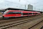 643 035-8 fährt am 18.8.2017 als RB51 (RB14712)  Westmünsterland Bahn  nach Lünen Hauptbahnhof aus dem Dortmunder Hauptbahnhof aus.