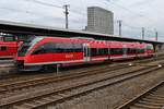 643 061-4 steht am 18.8.2017 als RB51 (RB14714)  Westmünsterland Bahn  nach Lünen Hauptbahnhof im Dortmunder Hauptbahnhof bereit.