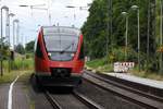 DORTMUND, 13.06.2018,643 564 als RB 51 nach Lünen Hbf bei der Einfahrt in den Bahnhof Kirchderne