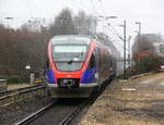 Ein Nachschuss von der Euregiobahn (RB20) kommt aus Langerwehe,Stolberg-Altstadt nach Alsdorf und hält in Kohlscheid und fährt in Richtung Herzogenrath.