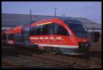 VT 643570 am 26.6.2001 vor der Triebwagenhalle des HBF Osnabrück.