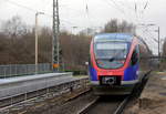 Ein Nachschuss von der Euregiobahn (RB20) kommt aus Langerwehe,Stolberg-Altstadt nach Alsdorf und hält in Kohlscheid und fährt in Richtung Herzogenrath.