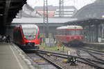 DB Regio 643 017 + AVG 452 // Karlsruhe Hbf // 24.