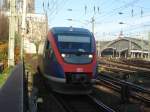 Die  EuregioBahn  bei der Ausfahrt Kln Hauptbahnhof am 27.08.07