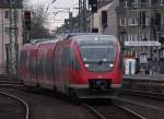 In Einzeltraktion fhrt dieser Talent in den Dsseldorfer Bahnhof ein.