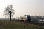 VT712 und VT701 sind als RB67  DER WARENDORFER  nach Bielfeld Hbf unterwegs.
