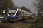 VT712 und VT701 sind als RB67  DER WARENDORFER  nach Bielfeld Hbf unterwegs.
