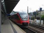 643-011 wartet am 7.7.2005 in Mainz Hbf auf seine Abfahrt nach Trkismhl.