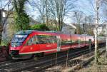 643 547-2 RB30 nach Ahrbrck kurz hinter dem Hbf Bonn - 20.03.2011