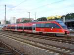 643 016 (Fritz Walter) steht als RB von Pirmasens am 16.08.2011 in Kaiserslautern Hbf