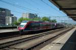 EuRegioBahn Triebwagen BR 643 Strecke Aachen Hbf - Heerlen Hbf, hier in Heerlen; 23.06.2006